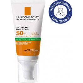   La Roche-Posay Солнцезащитный крем-гель для лица  Anthelios XL Gel-Crema SPF 50+ матирующий, 50 мл