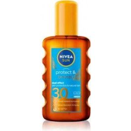   Nivea Sun Protect & Bronze суха олійка для засмаги SPF 30 200 мл