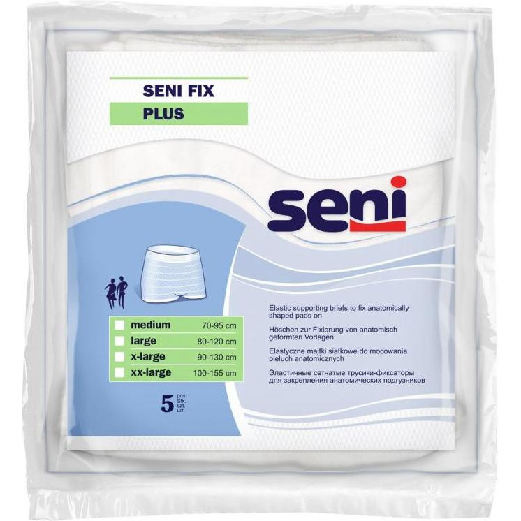 Seni Трусики сiтчастi  Fix Plus medium 5 шт (5900516694821) - зображення 1