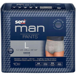   Seni Поглинаючі труси для чоловіків  MAN PANTS, 10 шт., розмір L