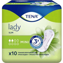   Tena Прокладки урологічні Tena Lady Slim Mini 10 шт.