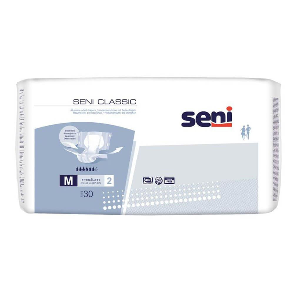 Seni Подгузники для взрослых Classic Medium 30 шт (5900516696405) - зображення 1