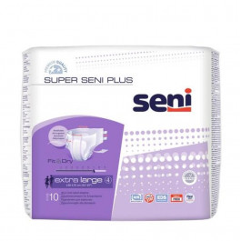   Seni Підгузки Super Plus Extra Large 4 10 шт