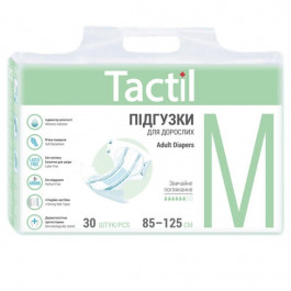   Tactil Підгузники для дорослих Adut Diapers M 85-125 см 30 шт.