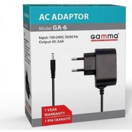   Gamma Адаптер сетевой  GA-60 для тонометров (Optima, Control, Smart, Plus)