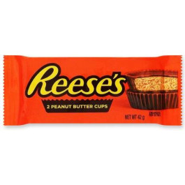   Reese's Цукерки  з арахісовою пастою шоколадні 2 шт., 42 г (0250015410657)