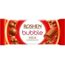   Roshen Шоколад  Milk Bubble молочний пористий 80 г (4823077613098)