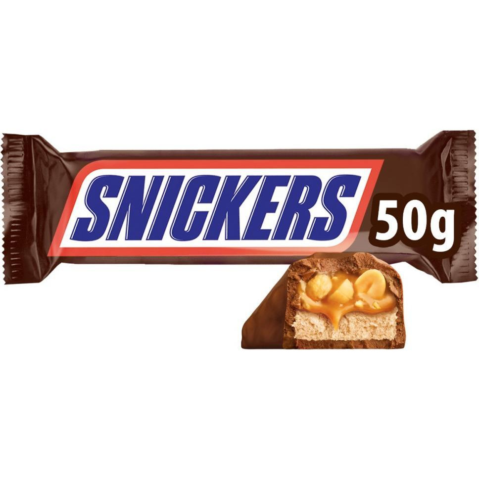 Snickers Батончик 50 г (5000159461122) (2789) - зображення 1