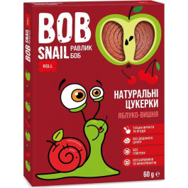 Bob Snail Конфеты Улитка Боб Яблоко Вишня, 60г (4820162520347)