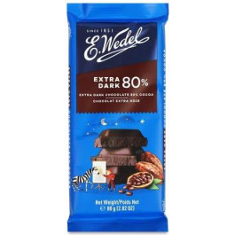   Wedel Шоколад чорний  екстра, 80 г (5901588018942)