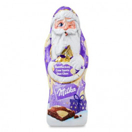 Milka Фігурний шоколад  Санта, з додаванням білого шоколаду, 100 г (7622210989291)