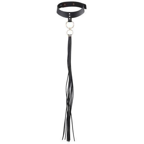 Bijoux Indiscrets Чокер MAZE - Tassel Chocker Black (SO2652) - зображення 1