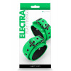 NS Novelties ELECTRA WRIST CUFFS GREEN (T280961) - зображення 1