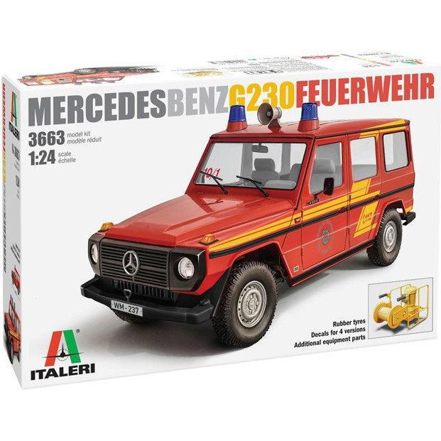 Italeri Машина пожежного департаменту Mercedes Benz G 230 (IT3663) - зображення 1