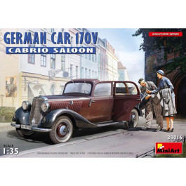   MiniArt German Car 170V Cabrio Saloon (MA38016)