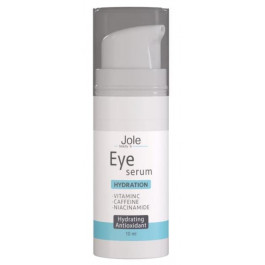   Jole Cosmetics Сироватка для очей  Hydrating EYE Serum Зволожуюча та антиоксидантна 10 мл (4820243881428)