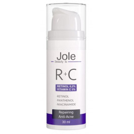   Jole Cosmetics Сыворотка для лица  Retinol 2 + Vitamin C5 Anti Acne Serum с ретинолом и витамином С 30 мл (48202438