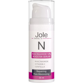   Jole Cosmetics Сыворотка-бустер для лица  Niacinamide N12 Intensive Booster Serum с ниацинамидом 12% и витамином С 