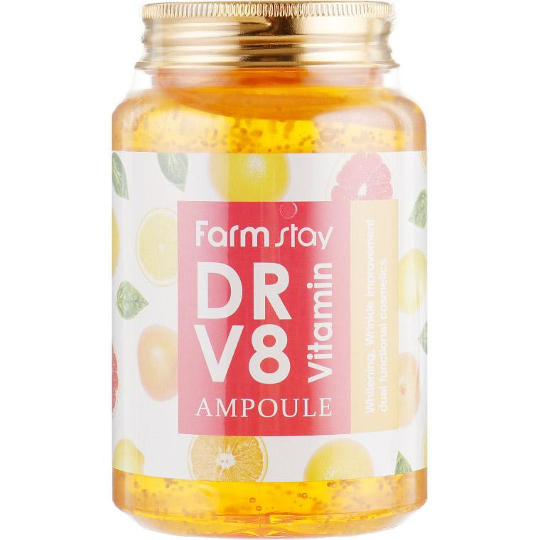 FarmStay Сыворотка для лица  Dr-V8 Vitamin Ampoule 250 мл (8809480771217) - зображення 1