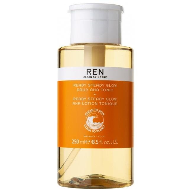 Ren Тонік для обличчя  Radiance Ready Steady Glow Daily AHA Tonic 250 мл - зображення 1