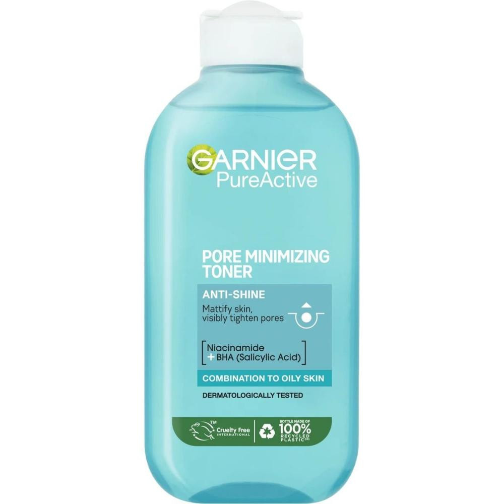 Garnier Тоник для лица  Skin Naturals Чистая кожа 200мл (3600540042989) - зображення 1