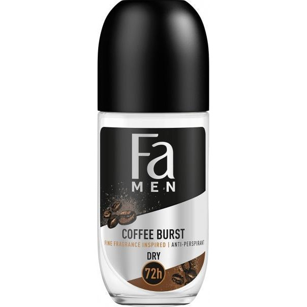 Fa Антиперспірант кульковий  Men Coffee Burst 50мл - зображення 1