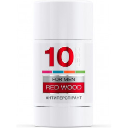   LECO Дезодорант-антиперспирант RED WOOD, 10 for men (75 мл)