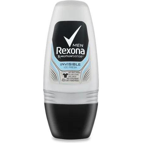 Rexona Дезодорант роликовый  Men Motionsense Invisible Ice Fresh, 50 мл (50220960) - зображення 1