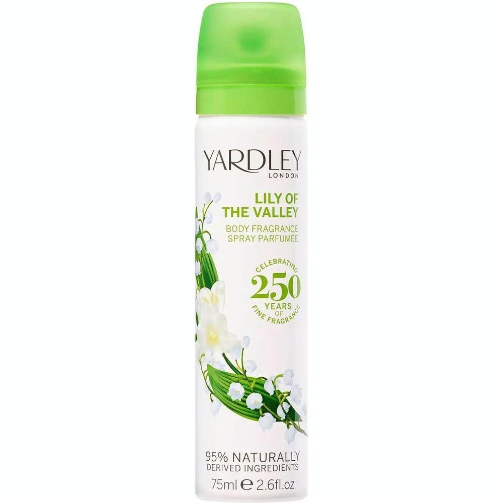 Yardley Дезодорант для жінок  Lily of the Valley Конвалія 75 мл (5060322952406) - зображення 1