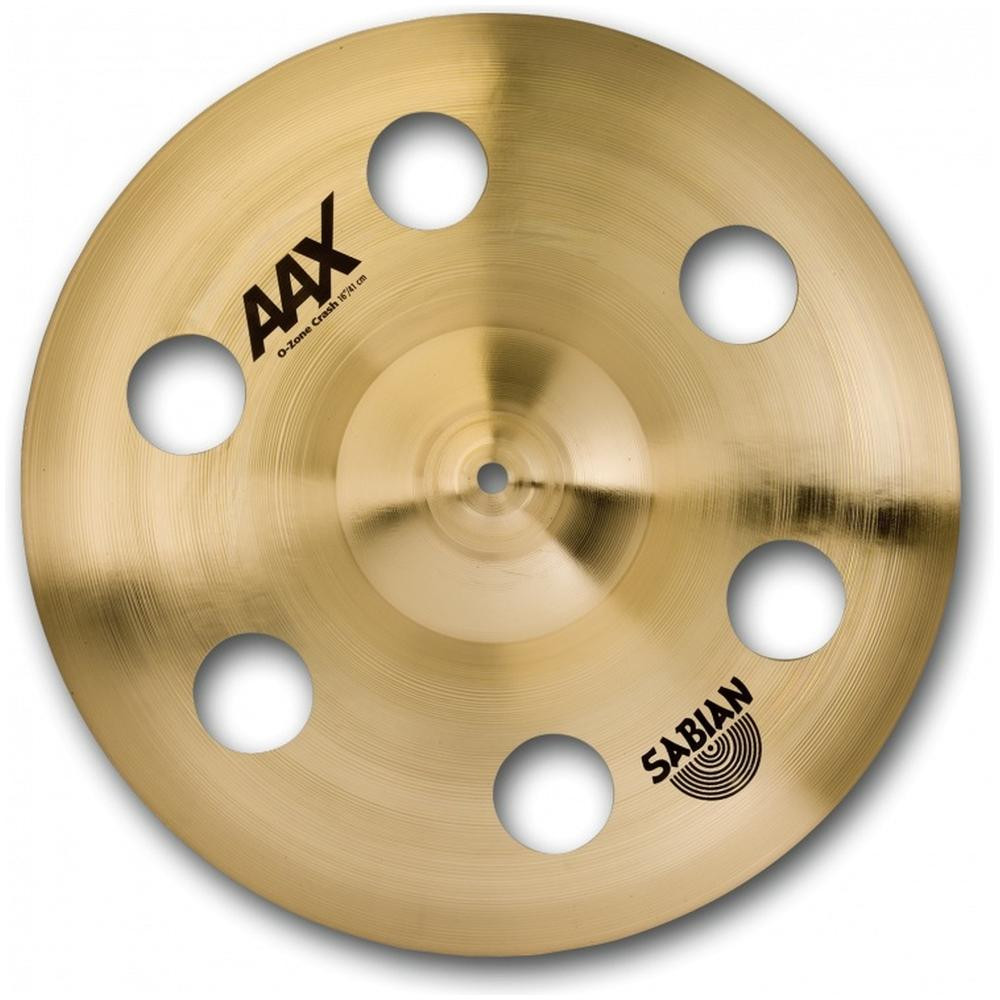 SABIAN 16" AAX O-Zone Crash, покрытие Brilliant (21600XB) - зображення 1