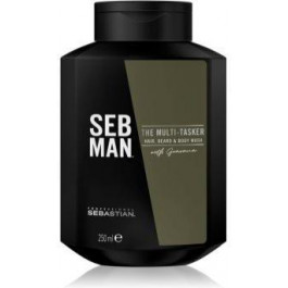   Sebastian Professional SEB MAN The Multi-tasker шампунь для волосся, бороди та тіла 250 мл