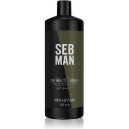   Sebastian Professional SEB MAN The Multi-tasker шампунь для волосся, бороди та тіла 1000 мл