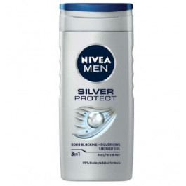   Nivea Гель для душу  MEN Срібний захист 250 мл