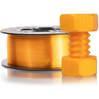 Filament PM 1,75 мм PETG TRANSPARENT YELLOW 1 кг (8594185640660) - зображення 1