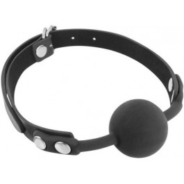   Fetish Tentation Silicone Gag Ball Black (SO4038)