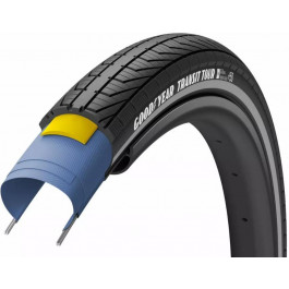   Goodyear Покришка  TRANSIT Tour S3:Shell Reflect 28x2.00 / 700x50 (50-622), Чорна