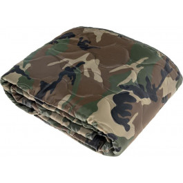   Mil-Tec 210х150см Камуфляж PONCHO LINER (STEPPDECKE) WOODLAND (14425020)