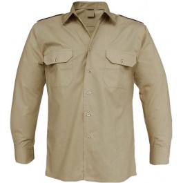   Mil-Tec Service Long Sleeve Shirt - Khaki (10931004-905)