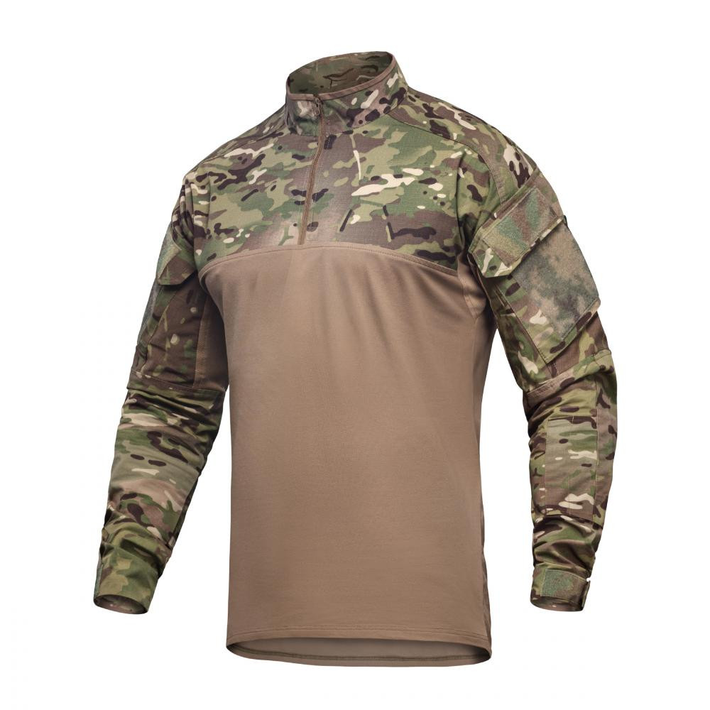 UkrArmor Core Combat Shirt, довгий рукав, комбіновані матеріали. Мультикам. S (100881/S) - зображення 1