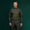 UkrArmor Core Combat Shirt, довгий рукав, комбіновані матеріали. Олива. L (400881/L) - зображення 2