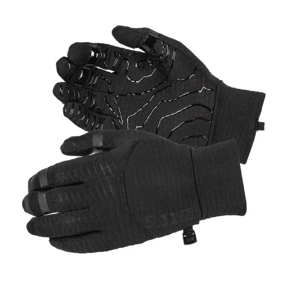 5.11 Tactical Stratos Stretch Fleece Gloves, чорні, L (59801-019/XL) - зображення 1