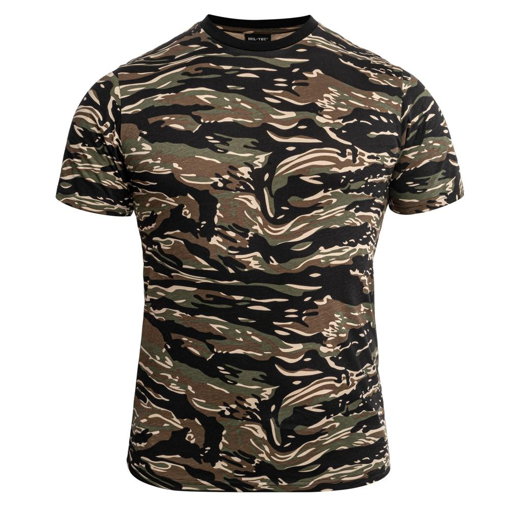 Mil-Tec Футболка камуфляжна  T-Shirt Тiger stripe L (11012034-904) - зображення 1