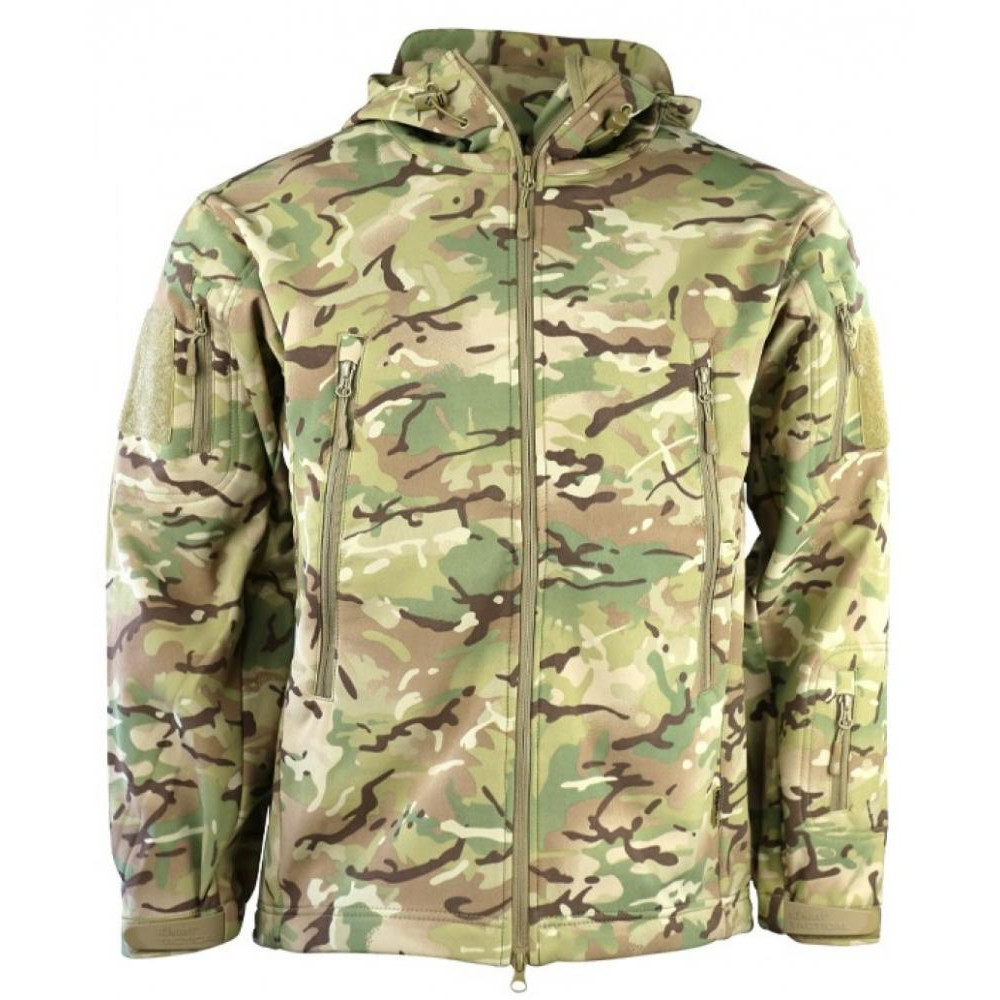 Kombat UK Patriot Soft Shell Jacket XL Multicam (kb-pssj-btp-xl) - зображення 1