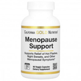   California Gold Nutrition Добавка для підтримки під час менопаузи (Menopause support) 90 капсул