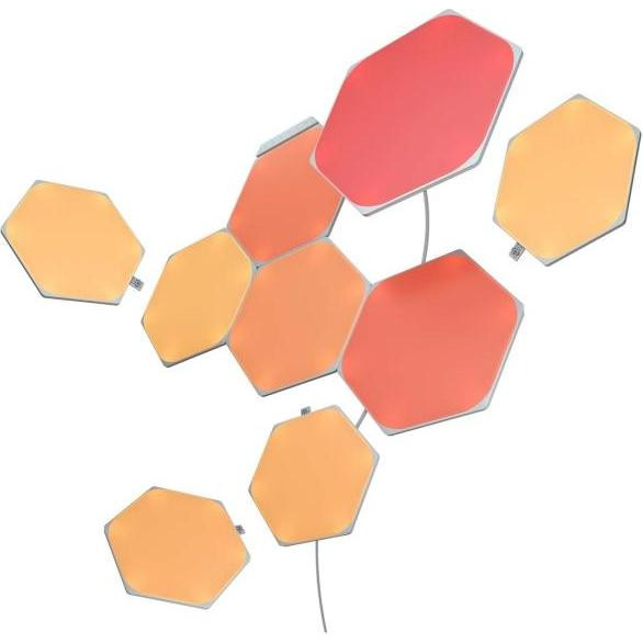 Nanoleaf Shapes Hexagon Starter Kit Apple Homekit 9 шт (NL42-0002HX-9PK) - зображення 1