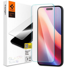   Spigen Glas.tR SLIM HD (1 Pack) iPhone 16 Plus/15 Plus (AGL06890)