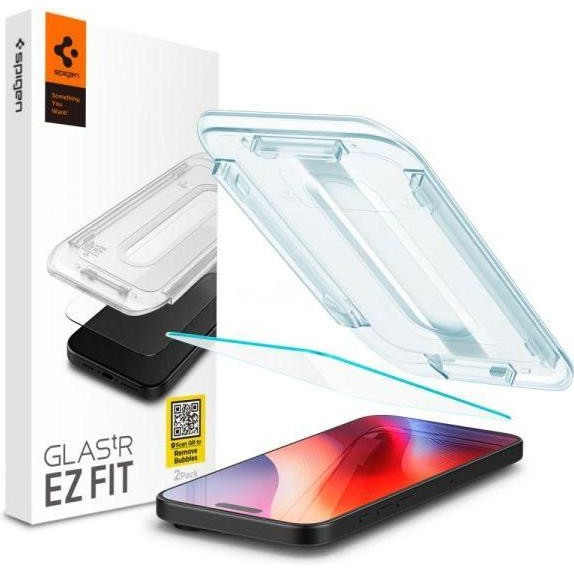 Spigen Glas.tR EZ Fit HD Transparency для iPhone 16 Pro Max (AGL07914) - зображення 1