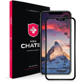   NEU Chatel Full 3D Crystal with Mesh для iPhone XS Max/11 Pro Max Black (NEU3DCMXSMB)