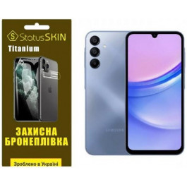   StatusSKIN Поліуретанова плівка  Titanium для Samsung A15 A155/A15 5G A156 Глянцева