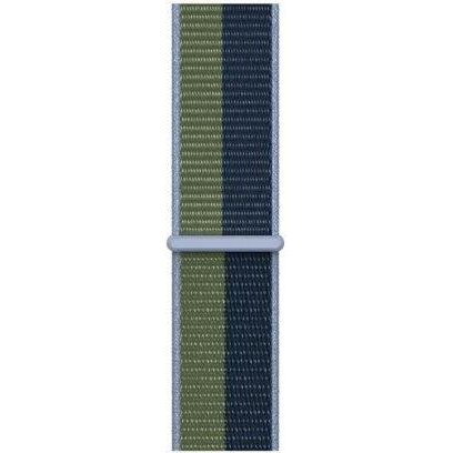 Apple Ремінець  for  Watch 41mm - Sport Loop Abyss Blue/Moss Green - Regular (ML2Q3) - зображення 1